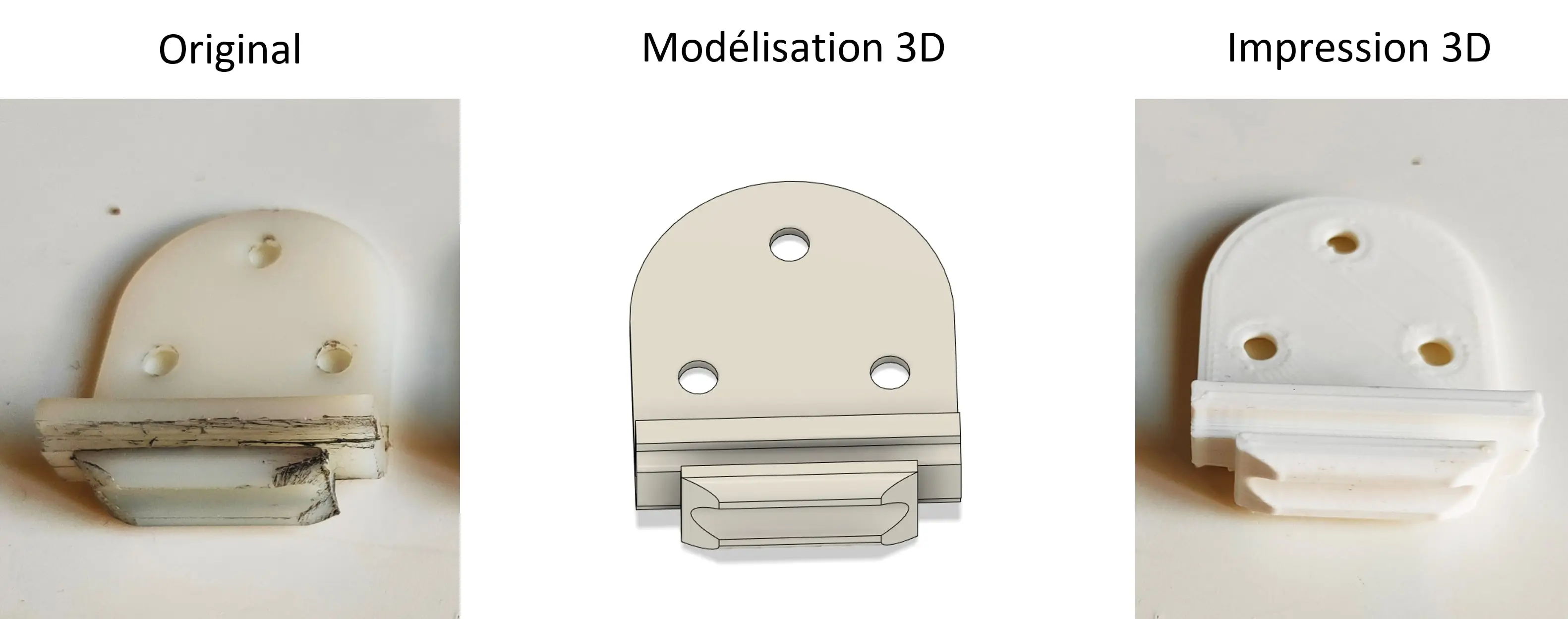 Pièce porte coulissante