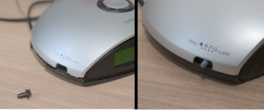 Réparation Réveil matin